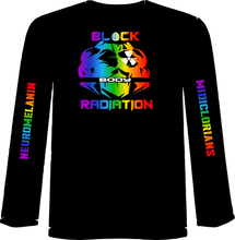 Load image into Gallery viewer, Black Body Spectrum Male LS Tshirt

