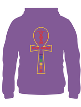 Load image into Gallery viewer, Purple Eve gene Hoodie
