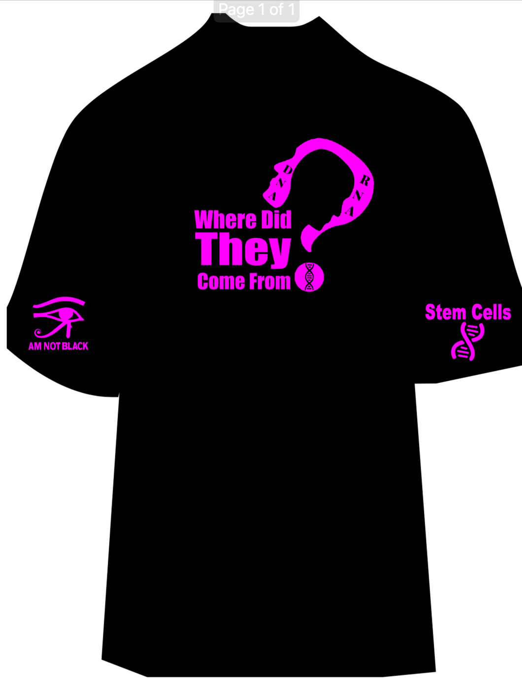 Pink Where did they come from T-shirt