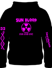 Load image into Gallery viewer, Pink Sun Blood hoodie
