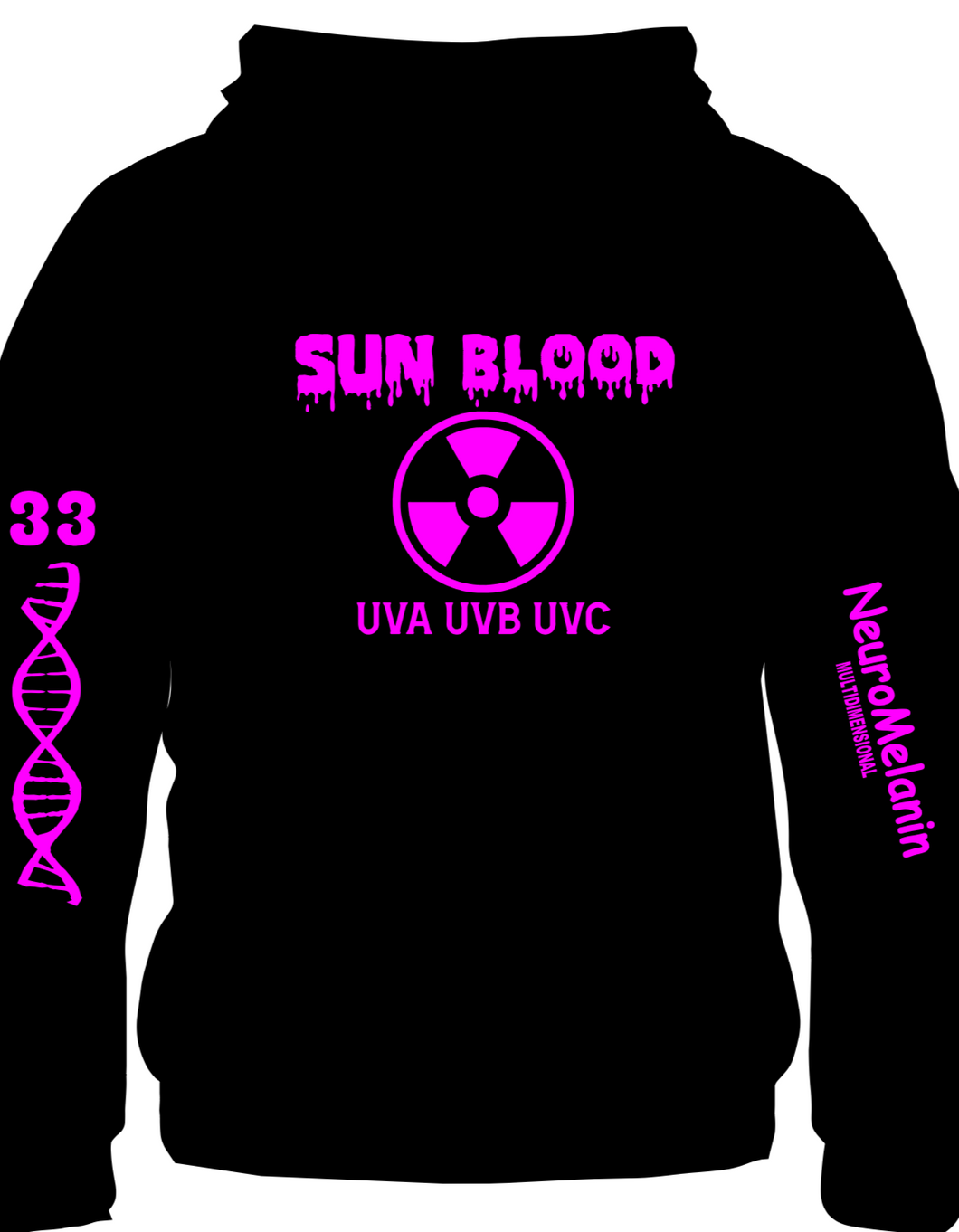 Pink Sun Blood hoodie