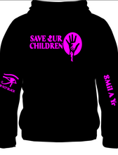 Load image into Gallery viewer, Pink Save our children hoodie
